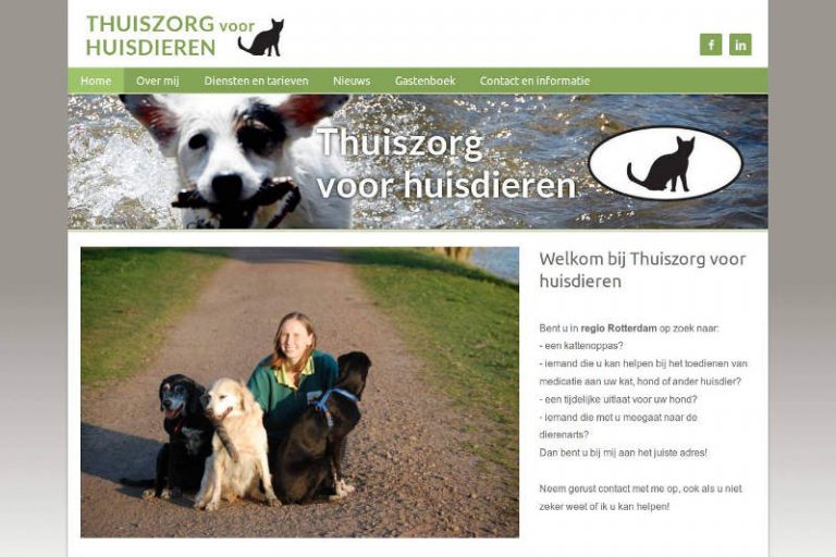 Thuiszorg voor huisdieren Rotterdam